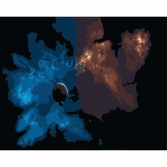 Space Diy Paint By Numbers Kits WM-1787 - NEEDLEWORK KITS