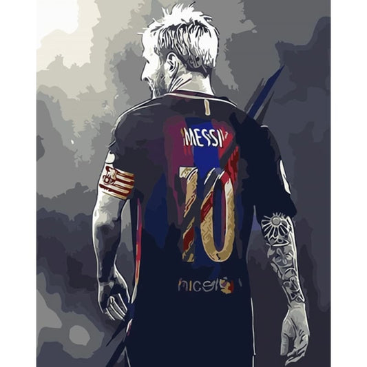 Sport Football Diy Paint By Numbers Kits ZXQ3165 VM80009 - NEEDLEWORK KITS