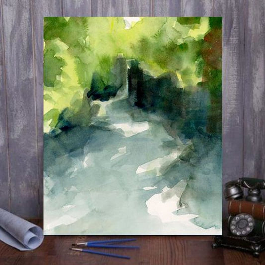 Sunlight and Foliage Conservatory Garden Central Park Paint