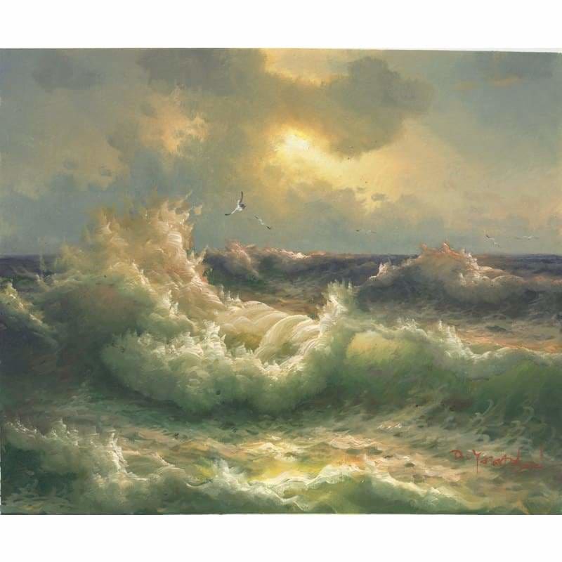 Wave Diy Paint By Numbers Kits VM95247 - NEEDLEWORK KITS