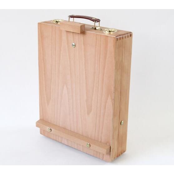 Wooden Desktop Easel & Storage Box