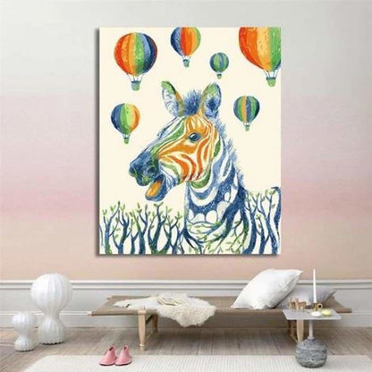 Zebra Diy Paint By Numbers Kits PBN30072 - NEEDLEWORK KITS